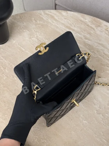 샤넬 플랩 백 블랙 가방 33314