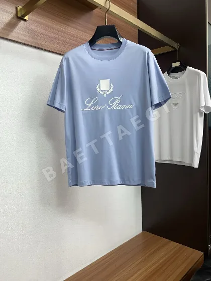로로피아나 코튼 남성 반팔 티셔츠 48168
