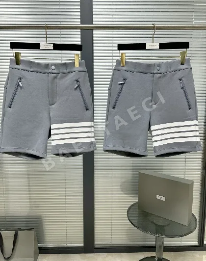 톰브라운 스페이스 코튼 4 본 바 심실링 남성 반바지 126411