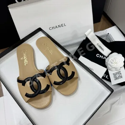 샤넬 26S 더블 C 클래식 플랫 뮬 88937