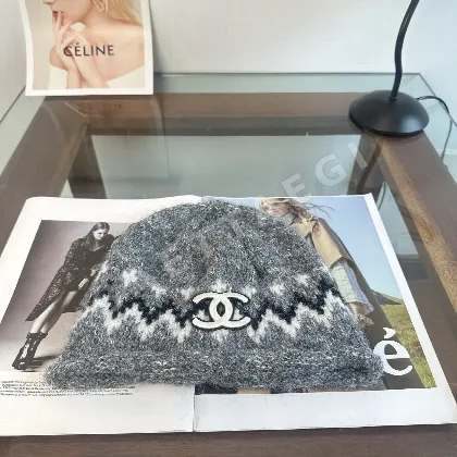 샤넬 니트 비니 모자 185653
