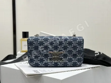 셀린느 트리옴프 데님 체인백 가방 86099