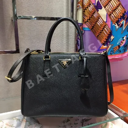 프라다 가레리아 크로스그레인 소가죽 숄더백 1BA274 115635