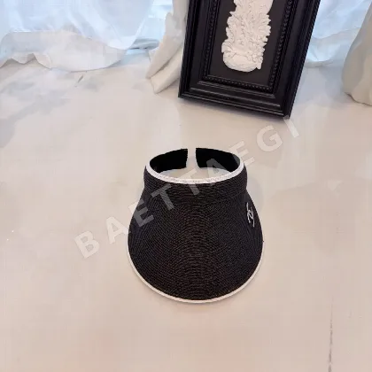 샤넬 바이저 모자 82454