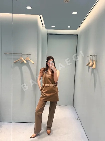 미우미우 미니 코튼 원피스 101372