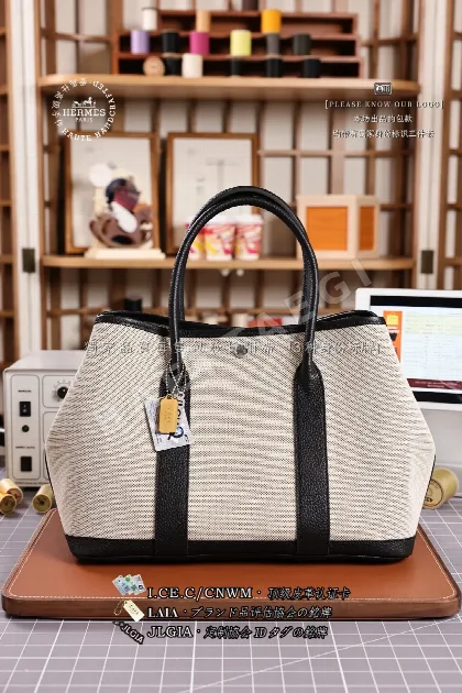 에르메스 가든 파티 36 송아지가죽 가방 123749