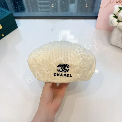 샤넬 호박 베레모 모자 82237