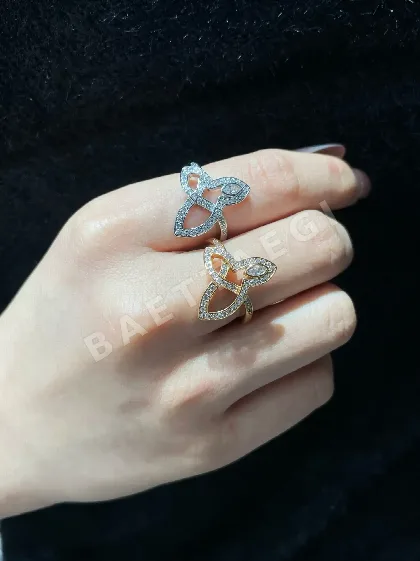 해리윈스턴 릴리 샴록 큐빅 반지 71733