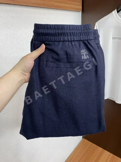 브루넬로쿠치넬리 면 린넨 혼방 남성 바지 65820