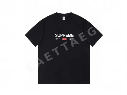 슈프림 레터 프린트 남성 반팔 티셔츠 86968