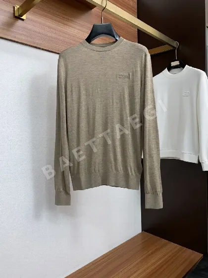 제냐 울 혼방 터틀넥 남성 긴팔 티셔츠 164839