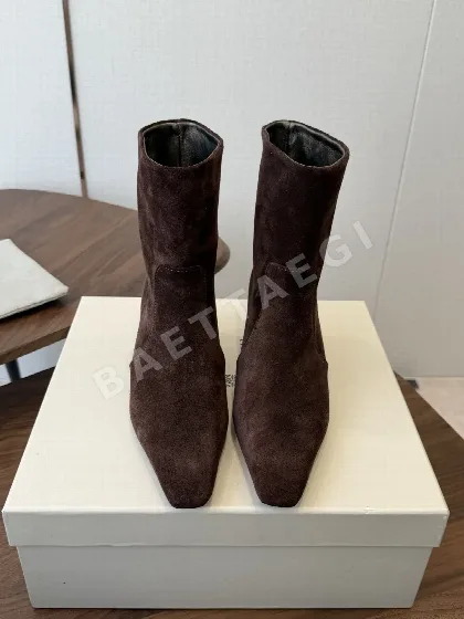 브루넬로쿠치넬리 스틸레토 힐 미드카프 부츠 151493