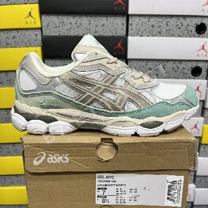 아식스 [RT] 젤 NYC 1203A859-100 200370 Asics Gel-NYC Beige Green