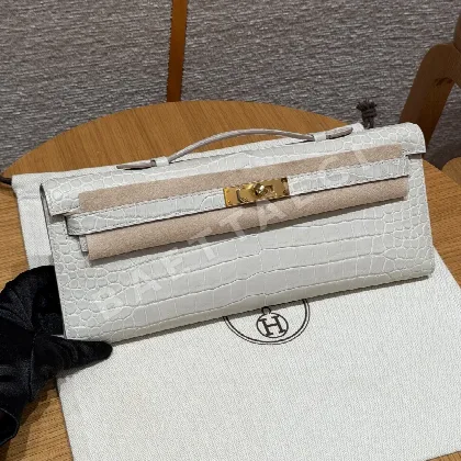에르메스 켈리컷 크로코다일 지갑 192491