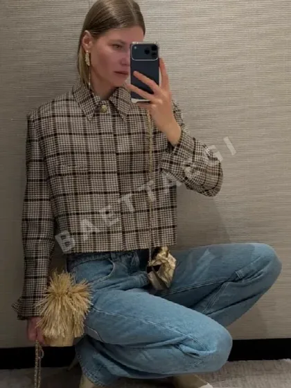 샤넬 하운드투스 크롭 자켓 127831