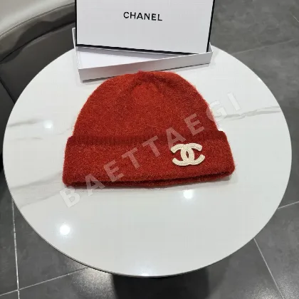 샤넬 니트 비니 모자 185318