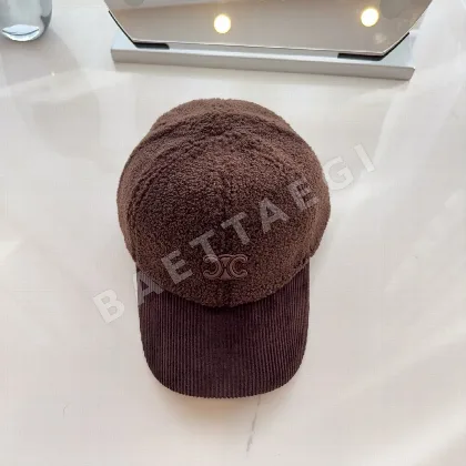 셀린느 시어스킨 램울 베이스볼 캡 84541