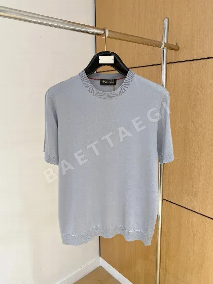 로로피아나 남성 린넨 반팔 티셔츠 115056