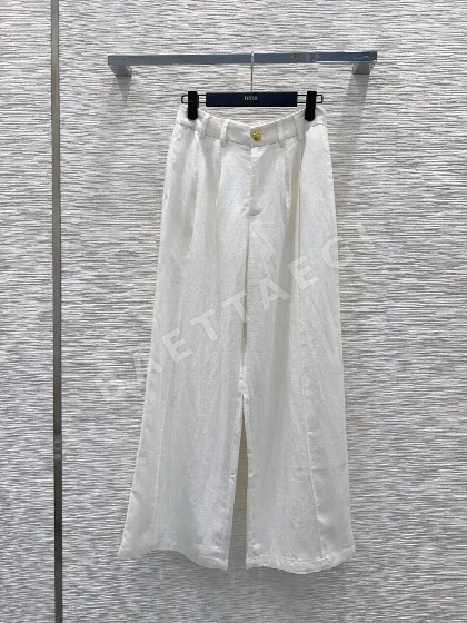 디올 린넨 여성 바지 132148
