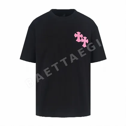 크롬하츠 크로스 자수 남성 반팔 티셔츠 113672