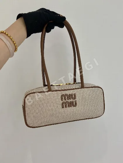 미우미우 캔버스 스몰 가방 5BB173