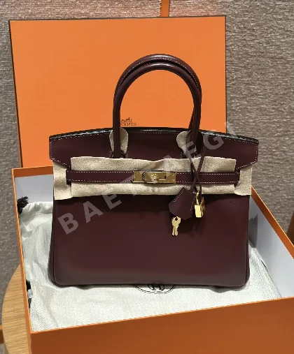 에르메스 버킨 30 박스 가죽 가방 144736