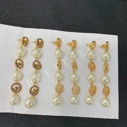 펜디 롱 스트랜드 귀걸이 71390