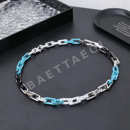 루이비통 모노그램 멀티컬러 팔라듐 목걸이 63986