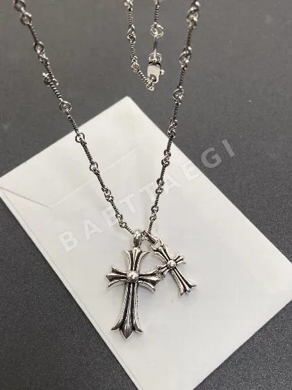 크롬하츠 클래식 더블 크로스 목걸이 62084