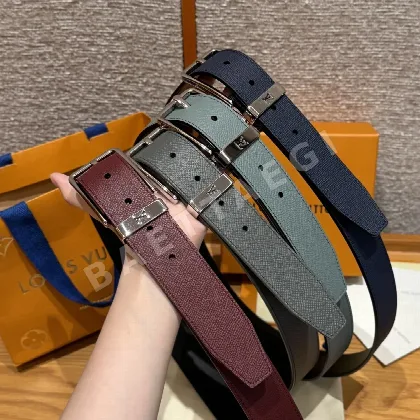 루이비통 폰누프 가죽 벨트 172845
