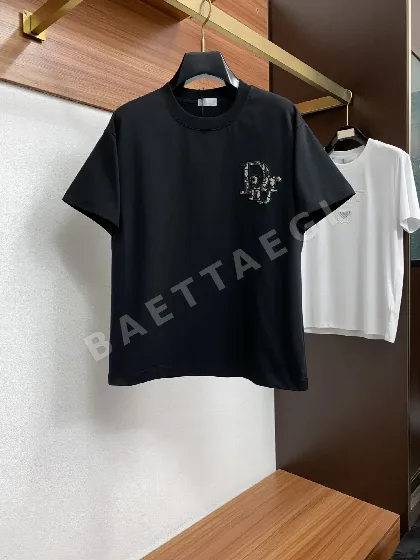 디올 오버사이즈 반팔 티셔츠 47650