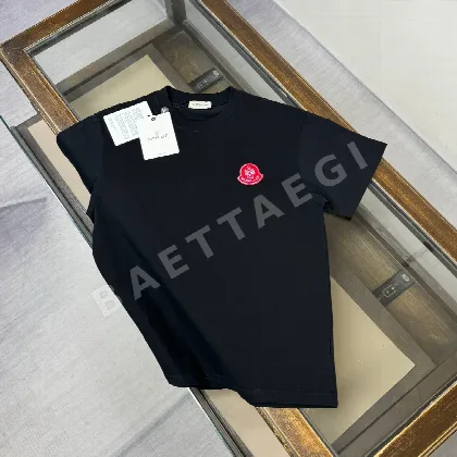 몽클레르 남성 코튼 반팔 티셔츠 48898