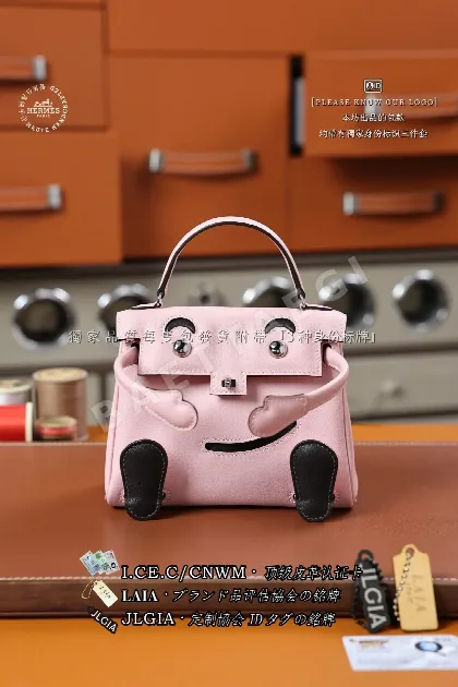 에르메스 스위프트 가죽 미니 핑크 가방 123345