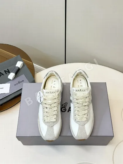 호간 애슬레틱 러너 스웨이드 메시 신발 74489