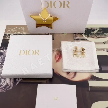 루이비통 D 스타 비즈 CD 실버 귀걸이 135230