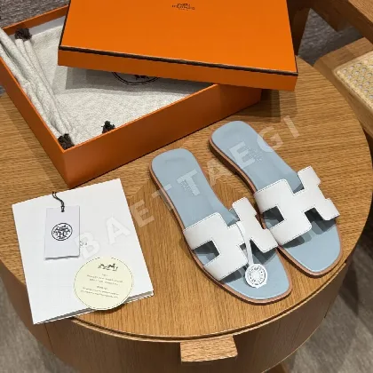 에르메스 오란 램스킨 슬리퍼 117514