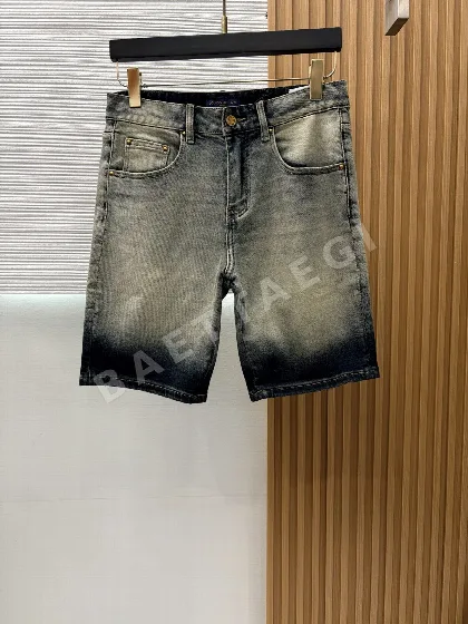 루이비통 데님 슬림핏 남성 반바지 68973