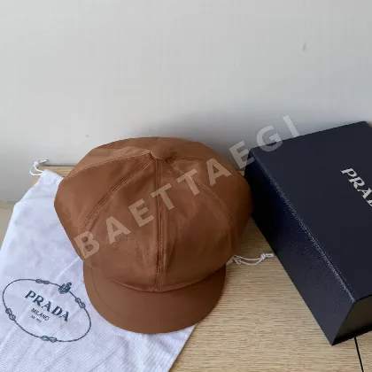 프라다 나일론 팔각 베이스볼 모자 85134