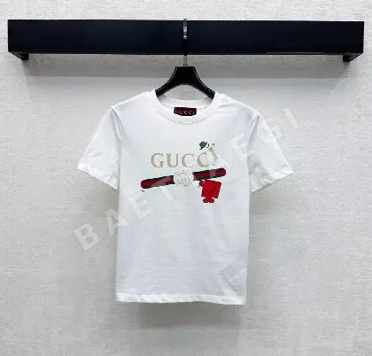 구찌 미스터맨 콜라보레이션 여성 반팔 티셔츠 51163