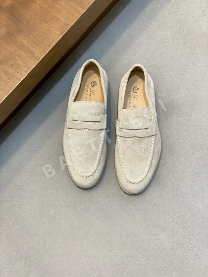 로로피아나 스웨이드 모카신 신발 80345