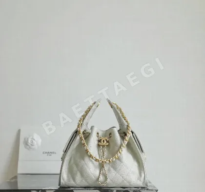 샤넬 25B 스몰 그레이 소가죽 가방 25B