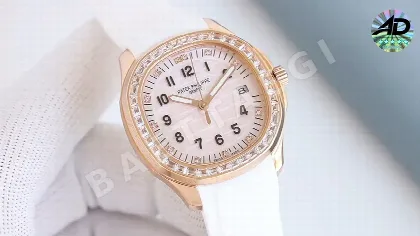 파텍필립 아쿠아넛 5168 G 자동 그레이 다이얼 GR 공장 레플리카 44143 Patek Philippe
