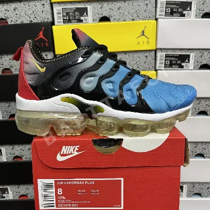 나이키 [OT] 에어 베이퍼맥스 플러스 블랙 블루 레드 DC1476-001 201582 Nike Air VaporMax Plus Live