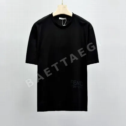 펜디 FENDI 스텐실 프린트 남성 반팔 티셔츠 159956