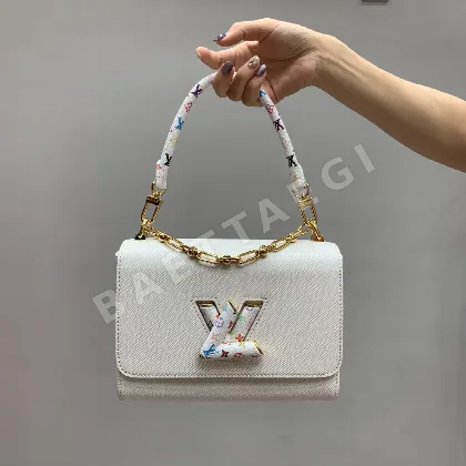 루이비통 화이트 삼색 중형 가방 M13678