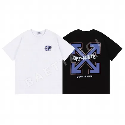 오프화이트 남성 반팔 87325