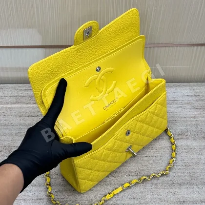 샤넬 은장 캐비어 가방 33298