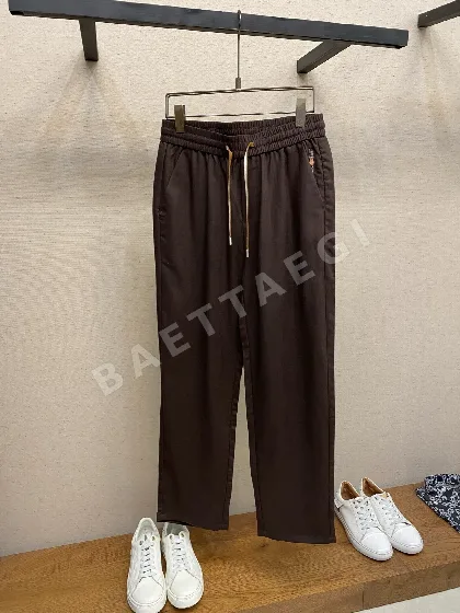 로로피아나 리오셀 린넨 혼방 남성 바지 96644
