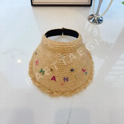 샤넬 도파민 장식 바이저 햇 82450
