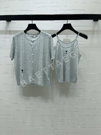 디올 캐미솔 반팔 카디건 투피스 세트 92729